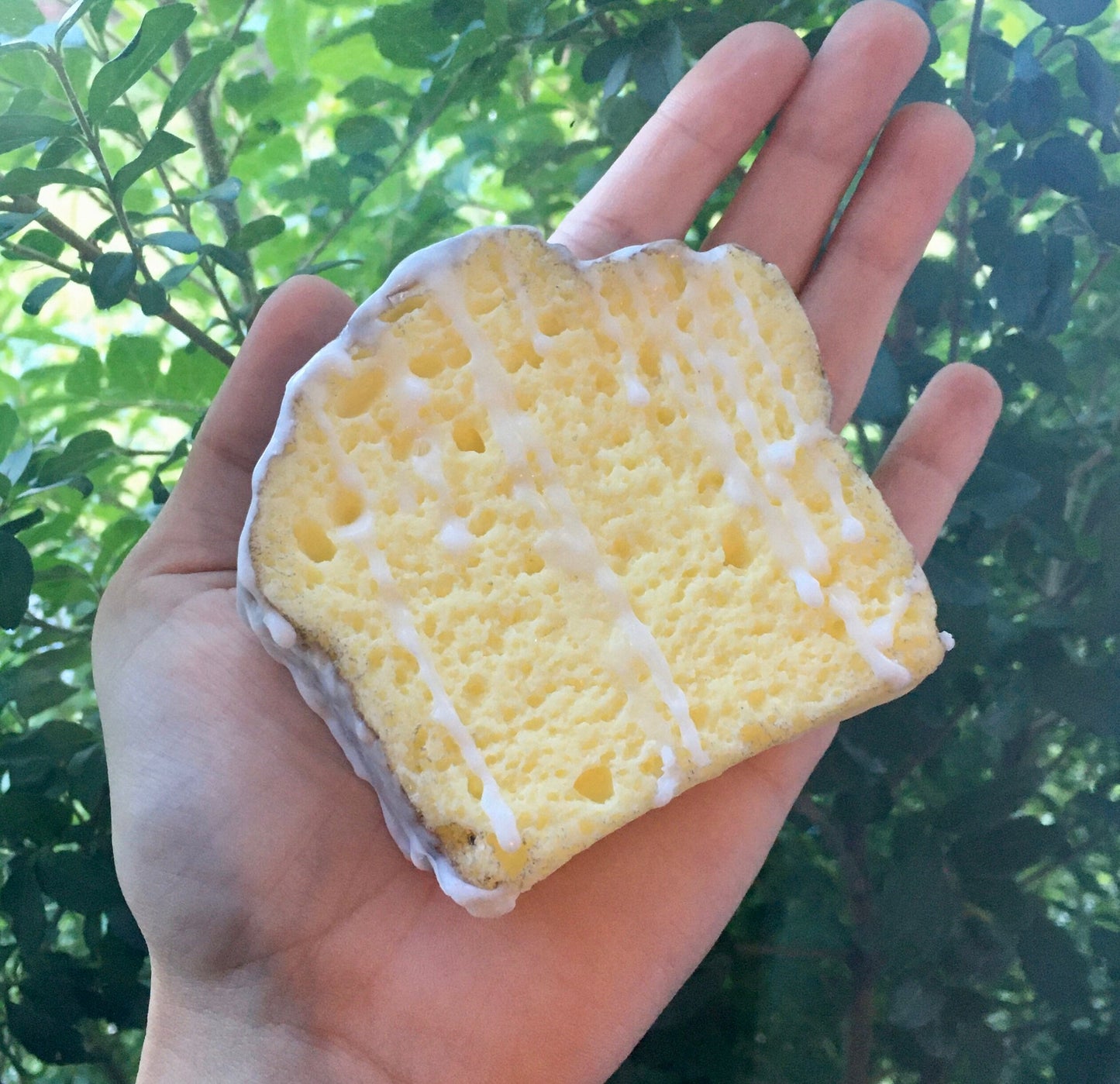 Lemon Pound Cake Soap Bar