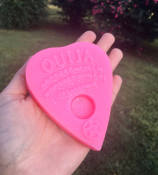 Pink Diamond Sparkle Ouija Planchette Soap Bar