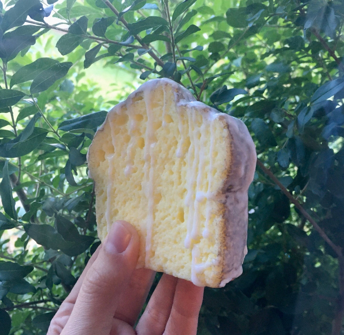 Lemon Pound Cake Soap Bar
