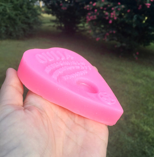 Pink Diamond Sparkle Ouija Planchette Soap Bar