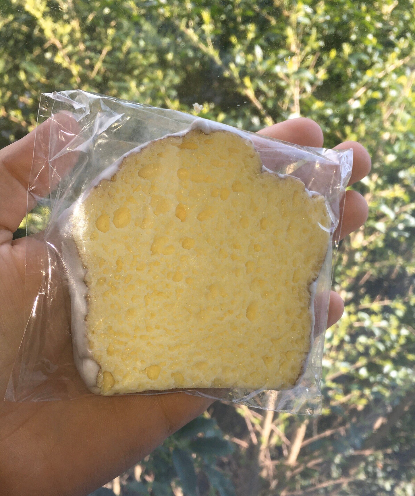 Lemon Pound Cake Soap Bar